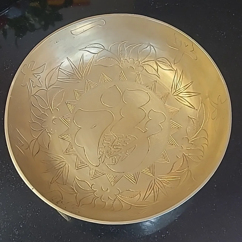 🐉Asian Dragon Heavy Brass Bowl